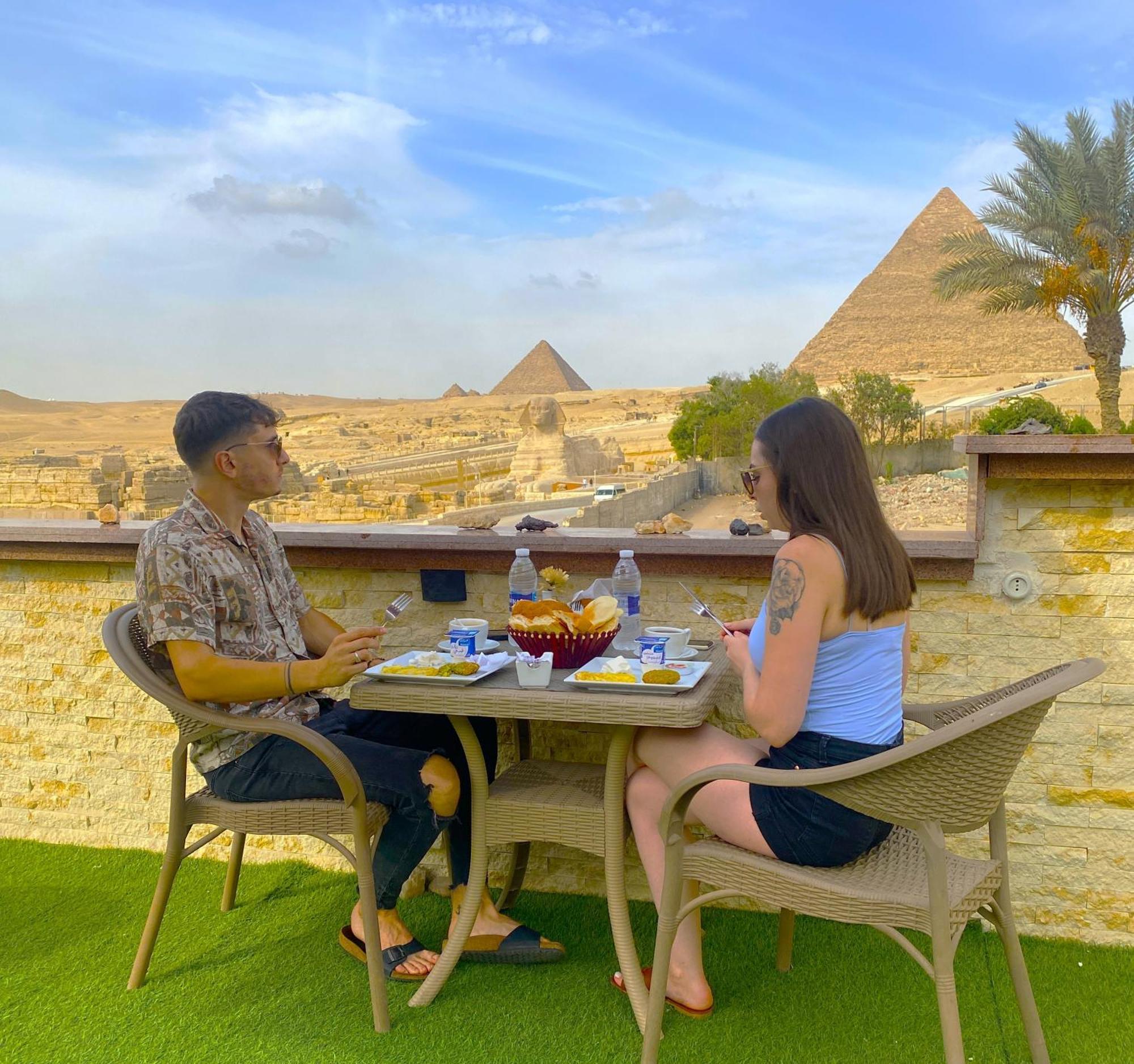 Seven Pyramids View Inn El El Cairo Exterior foto